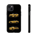 Gold Fairlady Z Classic Sports Car Tough Phone Case - 3 View