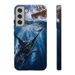 Marlin Teaser Strike Phone Case Saltwater Fishing Gift for Anglers