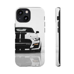White GT500 phone case | Sports Car Reflection
