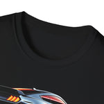 GT500 Dual View Muscle Car T-Shirt Modern Performance Street Racing Graphic Tee