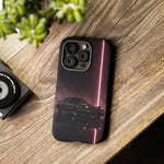 FC RX-7 Pink Neon Fog Column Tough Case