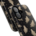 Vintage Ghost Pattern phone case | Halloween spooky stars design