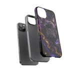 French Bulldog Galaxy Marble Art Tough Phone Case