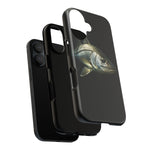 Snook Fishing Phone Case, Saltwater Portrait Black Cover, Gift