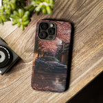 Cherry Blossom Street Scene R34 Skyline GTR Tough Case | Car Photo Cover