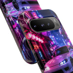 Silvia S15 Neon City JDM Car Phone Case | Tough Cover