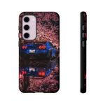 R35 GT-R Cherry Blossom Night Tough Phone Case - Wet Reflection