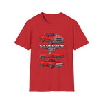 Classic Red 1994 Silverado 1500 Pickup T-Shirt | Truck Illustration