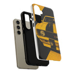 Z28 Yellow Camaro Retro Poster Tough Phone Case