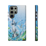 Copy of Silver Butterflies Tough Case | Blue Sky Water Droplets Phone Cover
