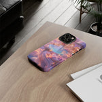 Floating Pool Deck Phone Case, Pastel Cloud 3D Render Cover