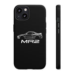 MR2 White Side Silhouette JDM Tough Phone Case Cover Gift