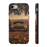 240Z Phone Case, Gold Classic JDM Sports Car Golden Hour Dusk Cover