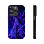 Neon Shrine Maiden phone case | Tough Case, anime vaporwave