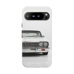 White Impala Phone Case, Classic 64 Lowrider Style Cover, Gift for Guys
