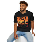 Super Bee Retro Sunset Car T-Shirt Vintage Muscle Graphic Tee