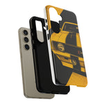 Z28 Yellow Camaro Retro Poster Tough Phone Case