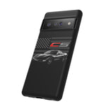 Black C5 Phone Case American Sports Car Tough Cover Gift