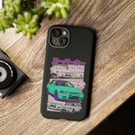 R32 Skyline GT-R Manga Style JDM Tough Phone Case Cover Gift