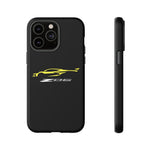 Yellow C8 Z06 Phone Case for Chevy Fans, Tough Protective Cover