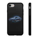 1963 Sting Ray Blue Glow Tough Phone Case Cover Gift Art
