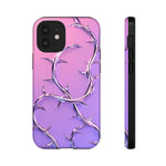 Chrome Thorn Vine Phone Case Vaporwave Tough Cover