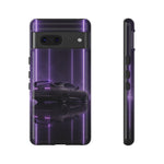 Matte Gray MK4 Supra Violet Neon Pillars Case