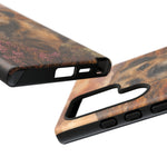 Border Terrier Earthy Watercolor Art Tough Phone Case