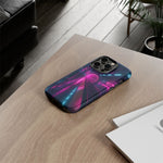 Neon Future Subway Station Tough Phone Case Cover Gift Art
