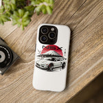 NSX Retro Mount Fuji Illustration JDM phone case | Tough Cover