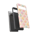 Pastel Swirl Lollipops Tough Case | Candy Pattern Phone Cover