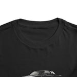1987 Buick GNX Turbo Muscle Car Toddler T-Shirt Graphic Tee Black