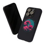 Great Dream Wave Circular Badge Vaporwave Phone Case – Japanese Aesthetic