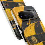 Z28 Yellow Camaro Retro Poster Tough Phone Case