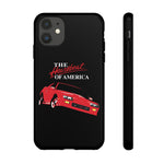 1991 Camaro Heartbeat Red Muscle Car Tough Phone Case Cover