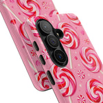 Candy Swirl Lollipop Art Tough Phone Case