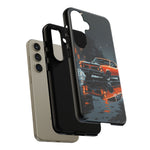 1966 GTO Orange Rainy City Tough Phone Case Cover Gift Art