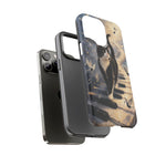 Piano Cat walking on keys Tough Case | Phone cover, musical cat art