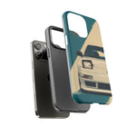 S13 Teal White Pop-up Tough Phone Case for JDM Fans