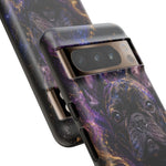 French Bulldog Galaxy Marble Art Tough Phone Case