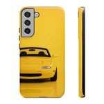 Yellow Miata Phone Case, NA Roadster 90s JDM Legend Cover