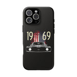 1969 Camaro SS American Flag Tough Phone Case Cover Gift Art