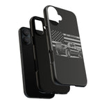 F150 Truck Phone Case American Flag Pickup Tough Cover Gift Art