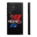 VintageDatsun 510 Racing Stripe JDM Tough Phone Case Cover Gift