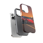 Red C4 ZR-1 King of the Hill Art Tough Phone Case