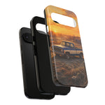 73 Chevy C10 Square body Truck Two-Tone Sunrise Tough Phone Case