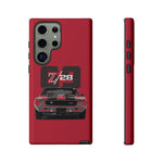 1969 Z28 Red Front View Muscle Car Tough Phone Case