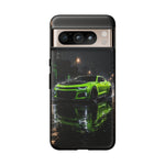 Camaro ZL1 Neon Green Muscle Car phone case | Tough Cover