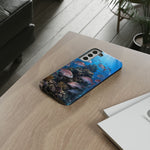 Snapper Reef Phone Case, Sunlit School Ocean Fishing Tough Cover