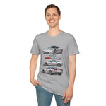 Silver 2007 C6 Z06 Illustration T-Shirt | Sports Car Trio